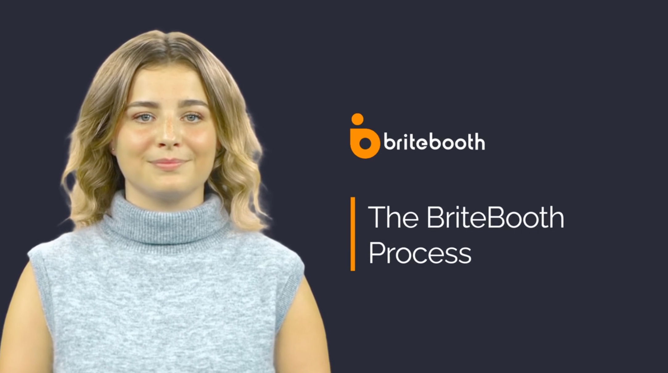 Load video: The BriteBooth Process