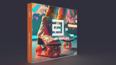 10ft Casonara Backlit Display Wall