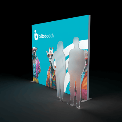 WS Displays Trade Show Display SEGO 9.8 ft Mobile Lightbox