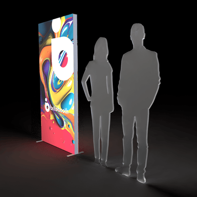 WS Displays Trade Show Display SEGO Banner Stand Lightbox Display