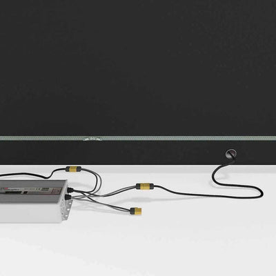 Makitso Trade Show Display WaveLight Backlit Display - 18.5ft