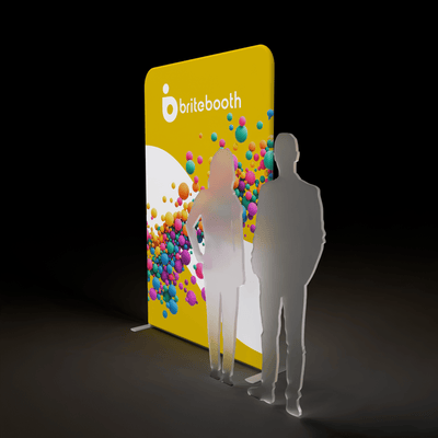 Makitso Trade Show Display WaveLight Backlit Display - 5ft