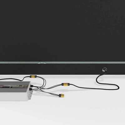 Makitso Trade Show Display WaveLight Backlit Display - 8ft