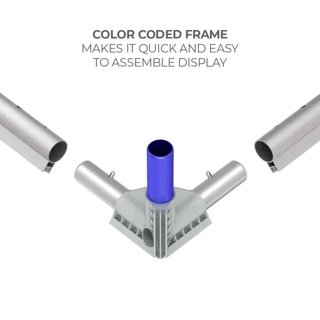 Makitso Trade Show Display 10ft Casonara Backlit Display Wall